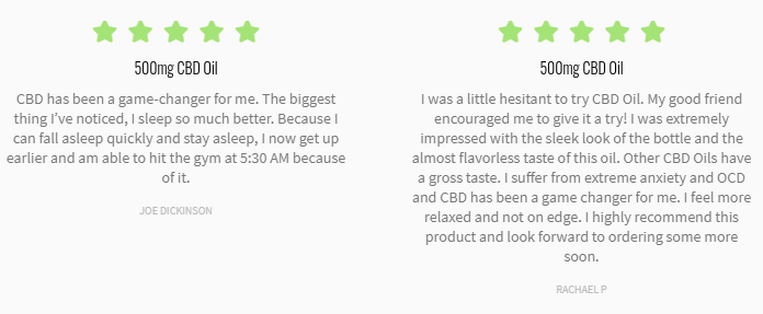 Regenefi CBD Oil always get good reviews from customers.